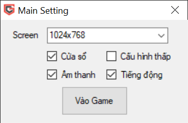Chức năng chính của Game MU Sơn Hà